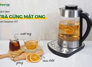 CÁCH LÀM TRÀ GỪNG MẬT ONG GIẢI CẢM TẠI NHÀ