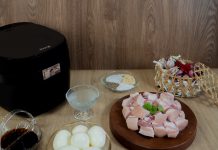 Cách làm thịt kho trứng cực nhanh với nồi cơm điện noi com dien cao tan dreamer 02