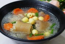 Những món canh thơm ngon cho ngày đông thêm ấm áp