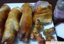 Móng giò hầm giả cày