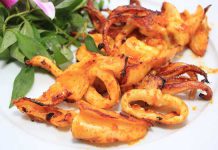 Mực nướng sa tế