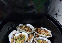 HẢI SẢN NƯỚNG MỠ HÀNH