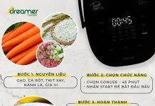 CHÁO CÀ RỐT THỊT BẰM