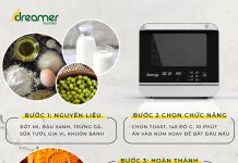 BÁNH TRUNG THU ĐẬU XANH TRỨNG MUỐI BẰNG LÒ CHIÊN HƠI NƯỚC DKA-SAF118W