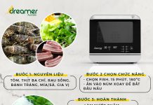CHẠO TÔM BẰNG LÒ CHIÊN HƠI NƯỚC DKA-SAF118W