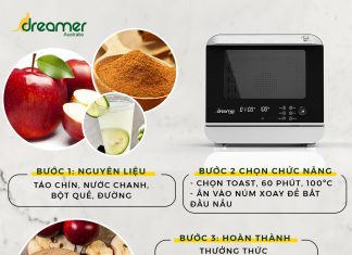 TÁO SẤY KHÔ BẰNG LÒ CHIÊN HƠI NƯỚC DKA-SAF118W