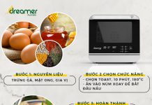 TRỨNG NƯỚNG BẰNG LÒ CHIÊN HƠI NƯỚC DKA-SAF118W