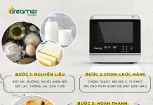 BÁNH MÌ CUỘN XÚC XÍCH BẰNG LÒ CHIÊN HƠI NƯỚC DKA-SAF118W