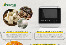 CHẢ HẤP CHAY BẰNG LÒ CHIÊN HƠI NƯỚC DKA-SAF118W