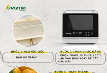 ĐẬU HŨ CHIÊN GIÒN BẰNG LÒ CHIÊN HƠI NƯỚC DKA-SAF118W