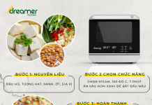 ĐẬU HŨ HẤP TƯƠNG BẰNG LÒ CHIÊN HƠI NƯỚC DKA-SAF118W