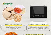 SƯỜN NON CHAY NƯỚNG MÈ BẰNG LÒ CHIÊN HƠI NƯỚC DKA-SAF118W