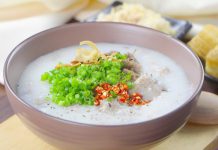 Công thức cháo sườn non đơn giản cùng nồi cơm điện Dreamer DKA-IRC118