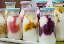 Công thức làm sữa chua trái cây vô cùng đơn giản nhưng lại vô cùng thơm ngon với nồi cơm điện cao tần giảm đường Dreamer DKA-IRC118