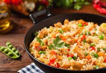 Cơm lười thập cẩm, nấu đơn giản chỉ trong vài phút với nồi cơm điện cao tần giảm đường Dreamer DKA-IRC118