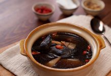 Gà tiềm thuốc bắc siêu đơn giản nồi cơm điện cao tần giảm đường Dreamer DKA-IRC118