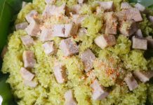 Làm xôi khoai môn lá dứa chưa bao giờ dễ đến vậy khi có nồi cơm điện cao tần Dreamer DKA – IRC 118