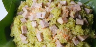 Làm xôi khoai môn lá dứa chưa bao giờ dễ đến vậy khi có nồi cơm điện cao tần Dreamer DKA – IRC 118